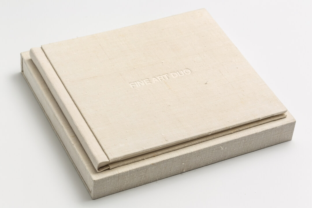Album Cerimonia FineArt Duo beige con confezione